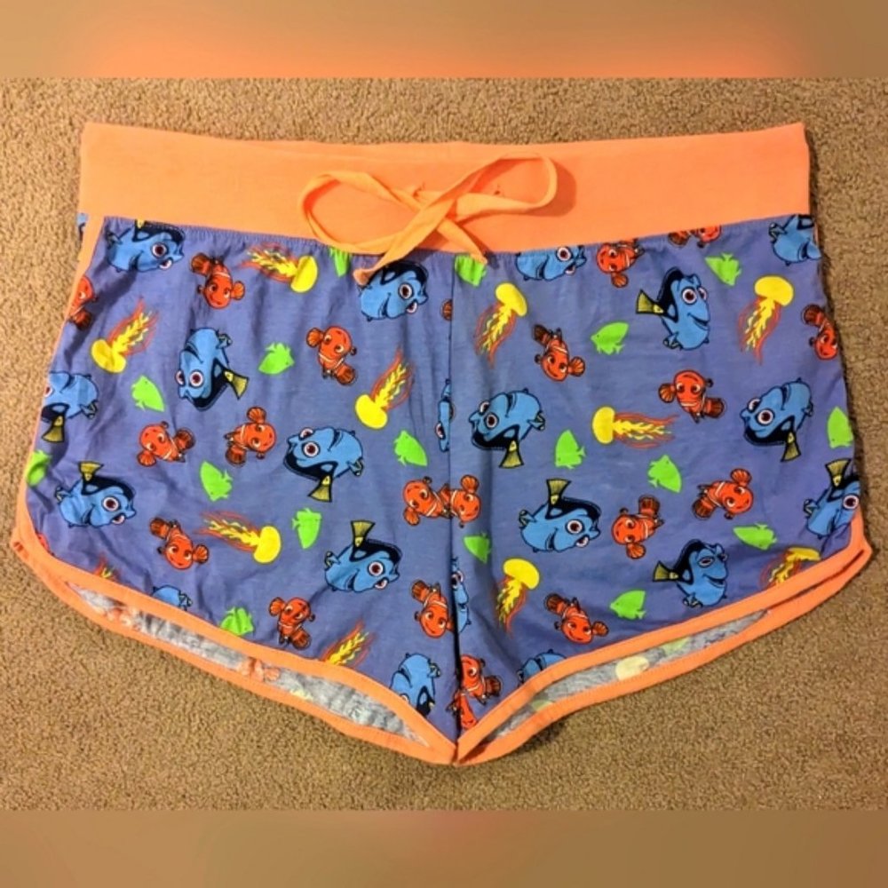 Finding Dory Women's Boyshort Booty Shorts PJs Cute XL